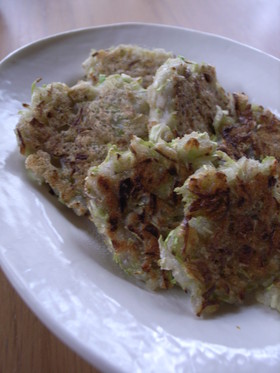 お弁当おかず☆簡単☆キャベツの一口お焼き