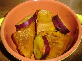 かぼちゃとサツマイモの甘煮