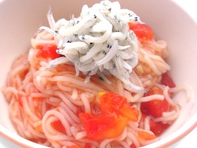 ☆Love離乳食☆トマトの和風にゅうめん