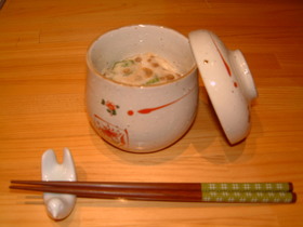 オクラと納豆と山芋です。