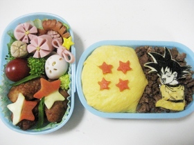手抜き◎ キャラ弁 ドラゴンボール