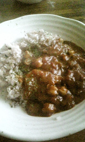 ラムとヒヨコ豆のトマトカレー♪
