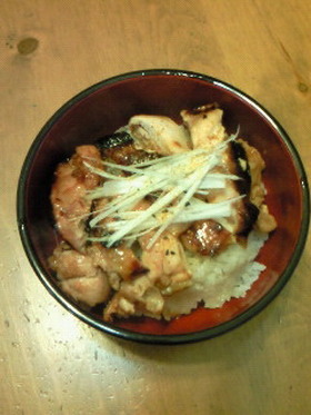 中華風☆鶏肉丼