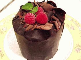 チョコラズベリーケーキ！の画像