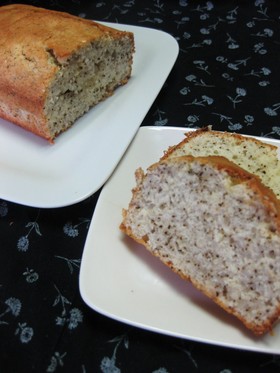 卵白とミルキー紅茶なパウンドケーキ