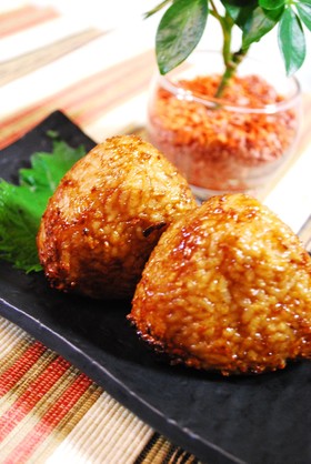 絶対美味しい!▵△焼きおにぎり△▵