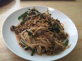 韓国風スタミナ炒め