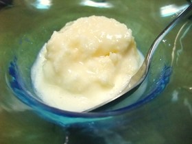 ノン生クリーム!!卵1個deバニラアイス