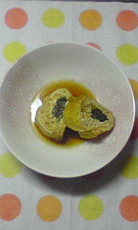 ほうれん草の信田煮