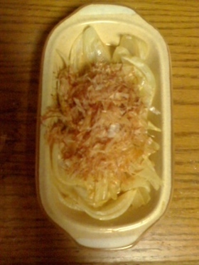 超簡単!新玉ねぎのレンジでチン♪