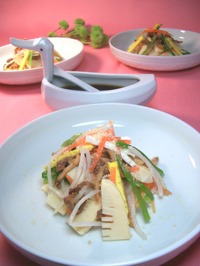 旬の韓国料理♪竹の子で作るチュクスンチェ
