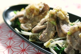 塩ダレ豚焼肉