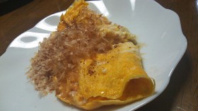 純和風。やさしい味の卵焼き(*´ -`)