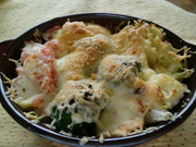 たっぷり野菜のチーズ焼きの写真