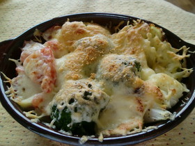 たっぷり野菜のチーズ焼き