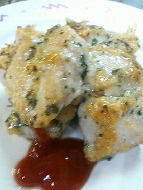 簡単!ササミのチーズ焼き