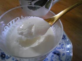 れもん風味のヨーグルトムース