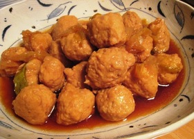 鶏団子のうま煮♪