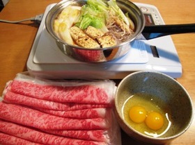 我が家のすき焼き♪
