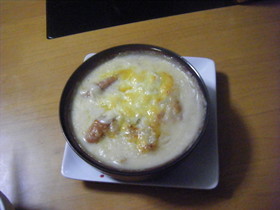 早い!簡単!おかゆでグラタン☆