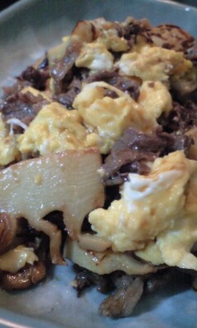 筍と牛肉の中華炒め