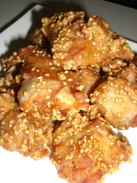☆簡単なの!ジュ~シ~ごまのから揚げ☆