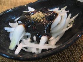 旨っ!新タマネギの甘味噌和え!