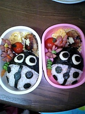 てんとう虫おにぎり★キャラ弁