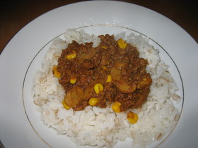 簡単ドライカレー