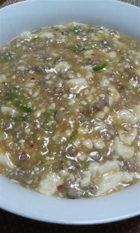 我が家のマーボー豆腐