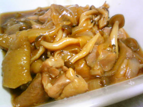 鶏としめじと玉ねぎのとろーり煮★