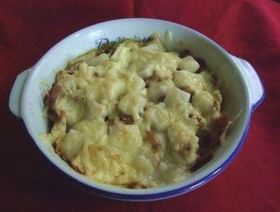 ぶたキャベもちのチーズ焼き