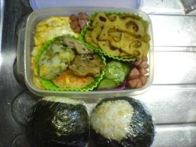 ダイエット弁当に。れんこんカレーきんぴら