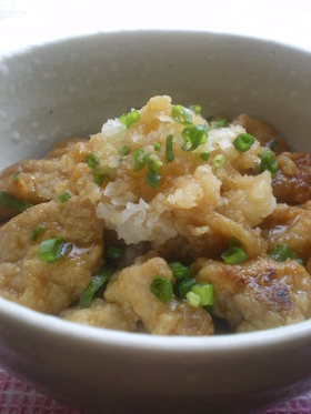 ◆鶏おろし丼◆