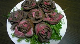 ☆簡単片手間だけど豪華にローストビーフ☆