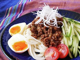 ジャージャー麺風~肉味噌うどん~