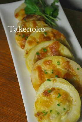 超★簡単!筍のおかかマヨ焼き♫*。♡