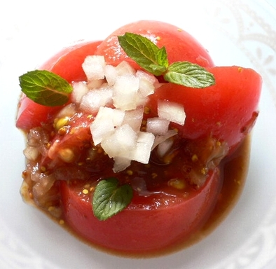 トマトサラダ☆バルサミコ仕立ての写真