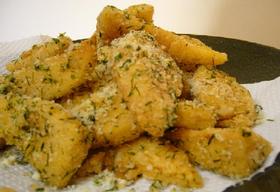 筍の磯部風さくさく揚げ☆たっぷりチーズ
