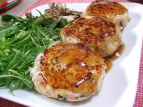 お野菜お豆腐バーグ