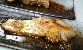 白身魚の香り焼き