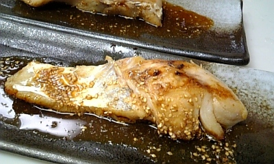 白身魚の香り焼きの画像