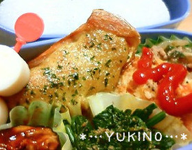お弁当に♡鮭のカレーマヨ焼き