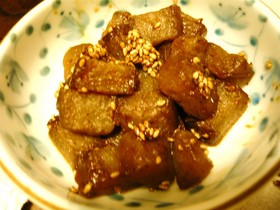 甘辛!蒟蒻のきんぴら☆