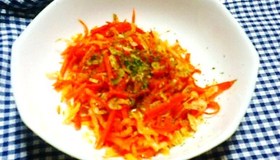 にんじんのカルシウム炒り