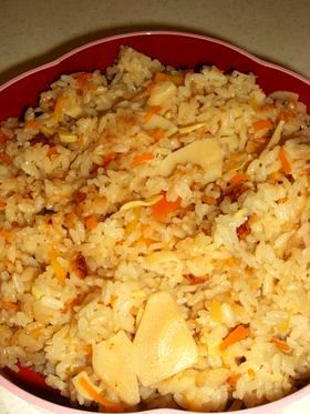とっても簡単!なるちゃんの竹の子ご飯♪