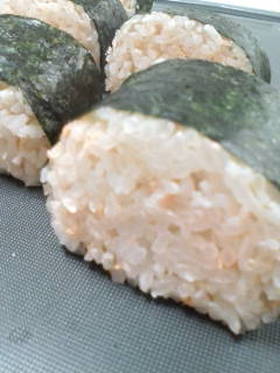おにぎり弁当に鮭マヨご飯☆inわさび?!