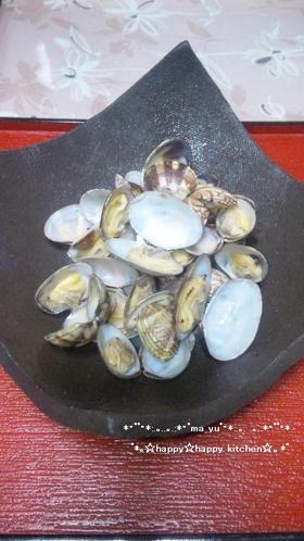 簡単おつまみ☆あさりの酒蒸し☆