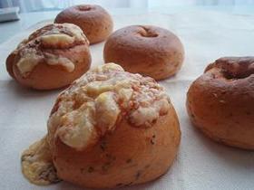 米粉でベーグル☆トマトバジル
