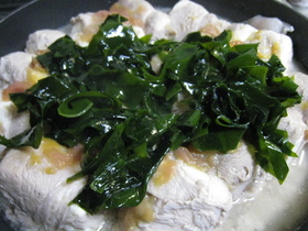 豆腐の肉巻き☆梅煮